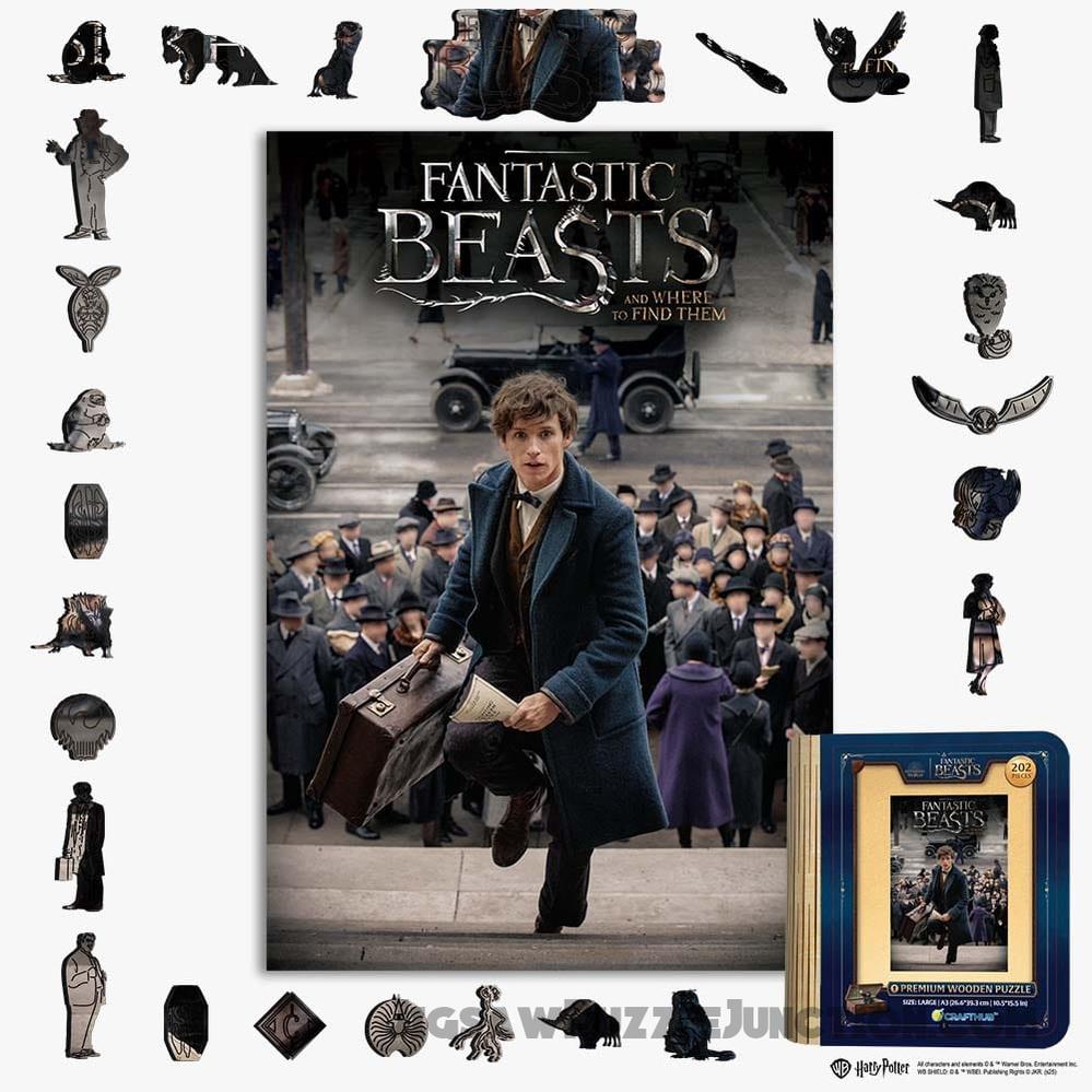 The Magizoologist - Wooden Jigsaw Puzzle