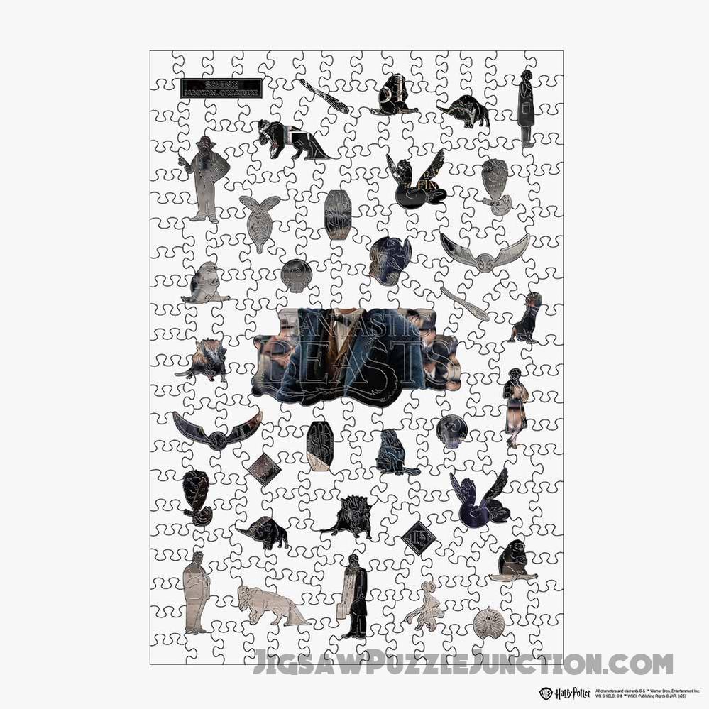 The Magizoologist - Wooden Jigsaw Puzzle