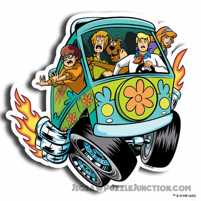The Mystery Machine - Wooden Jigsaw Puzzle