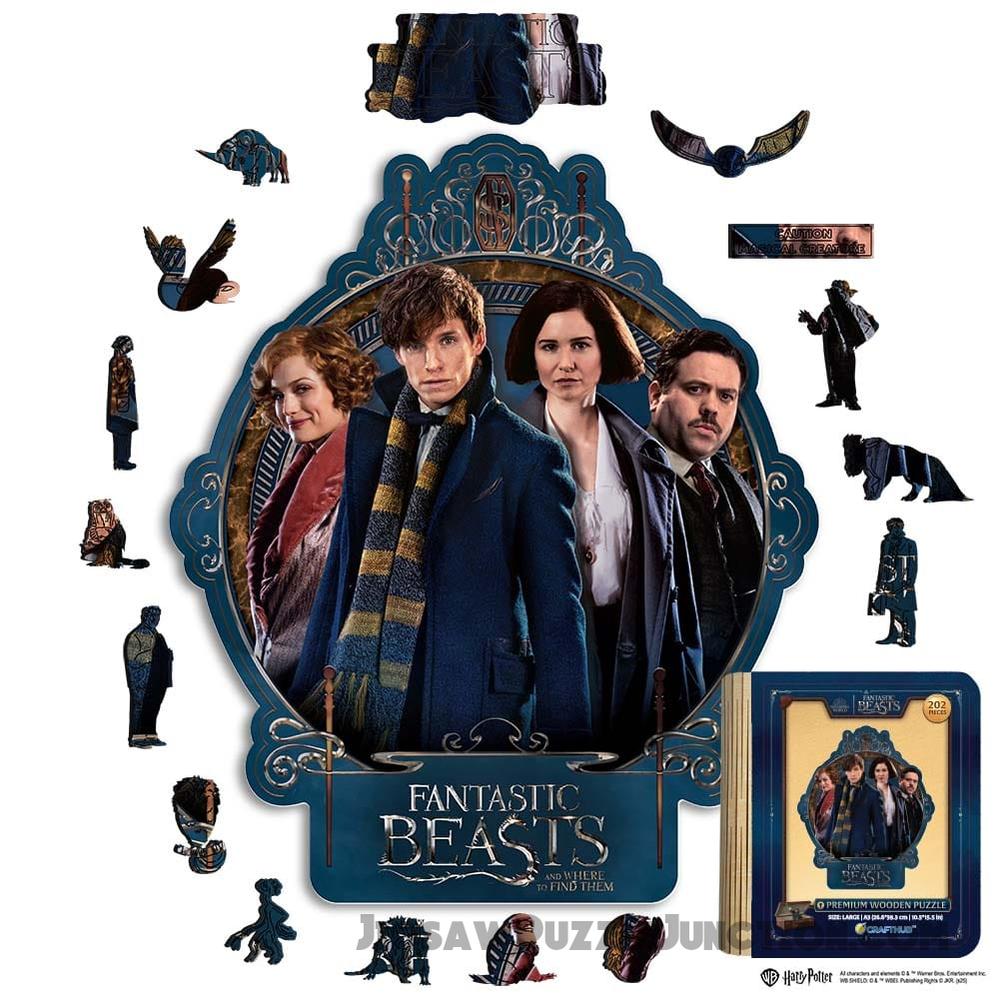 The Wizarding Crew - Wooden Jigsaw Puzzle