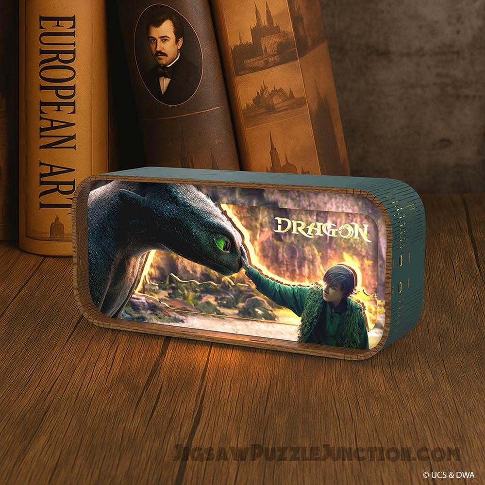 This Is Berk - 3D DIY Wooden Puzzle Night Lamp