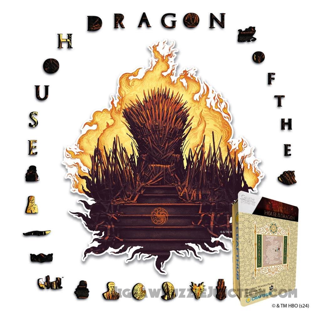 Throne of Flames - Jigsaw Puzzle