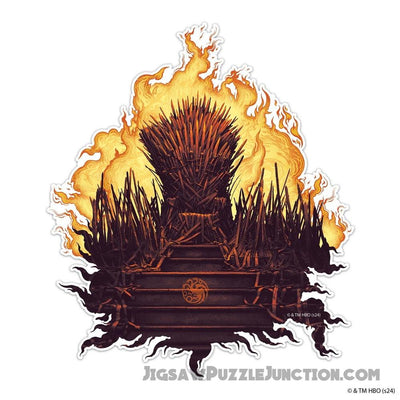 Throne of Flames - Jigsaw Puzzle