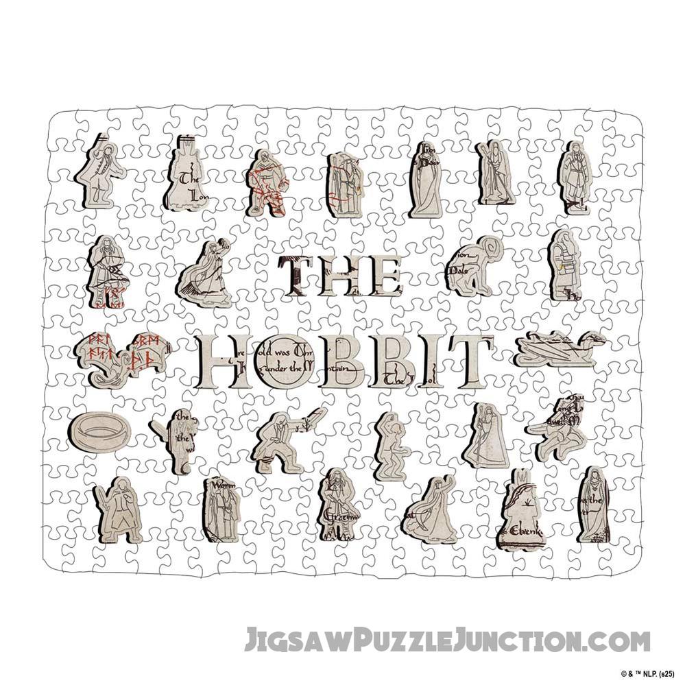 Thrór's Map - Wooden Jigsaw Puzzle