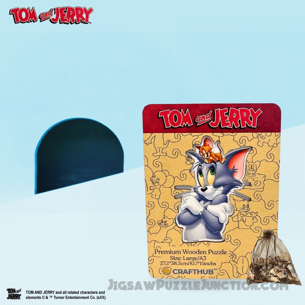Tom & Jerry United Wooden Jigsaw Puzzle