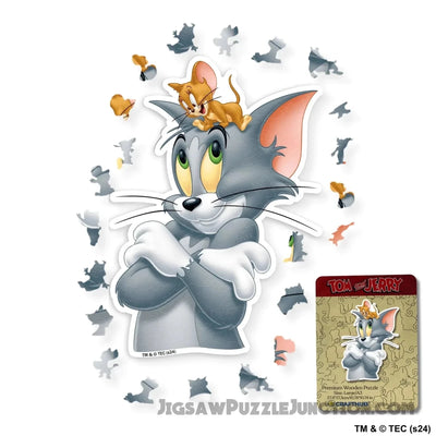 Tom & Jerry United Wooden Jigsaw Puzzle