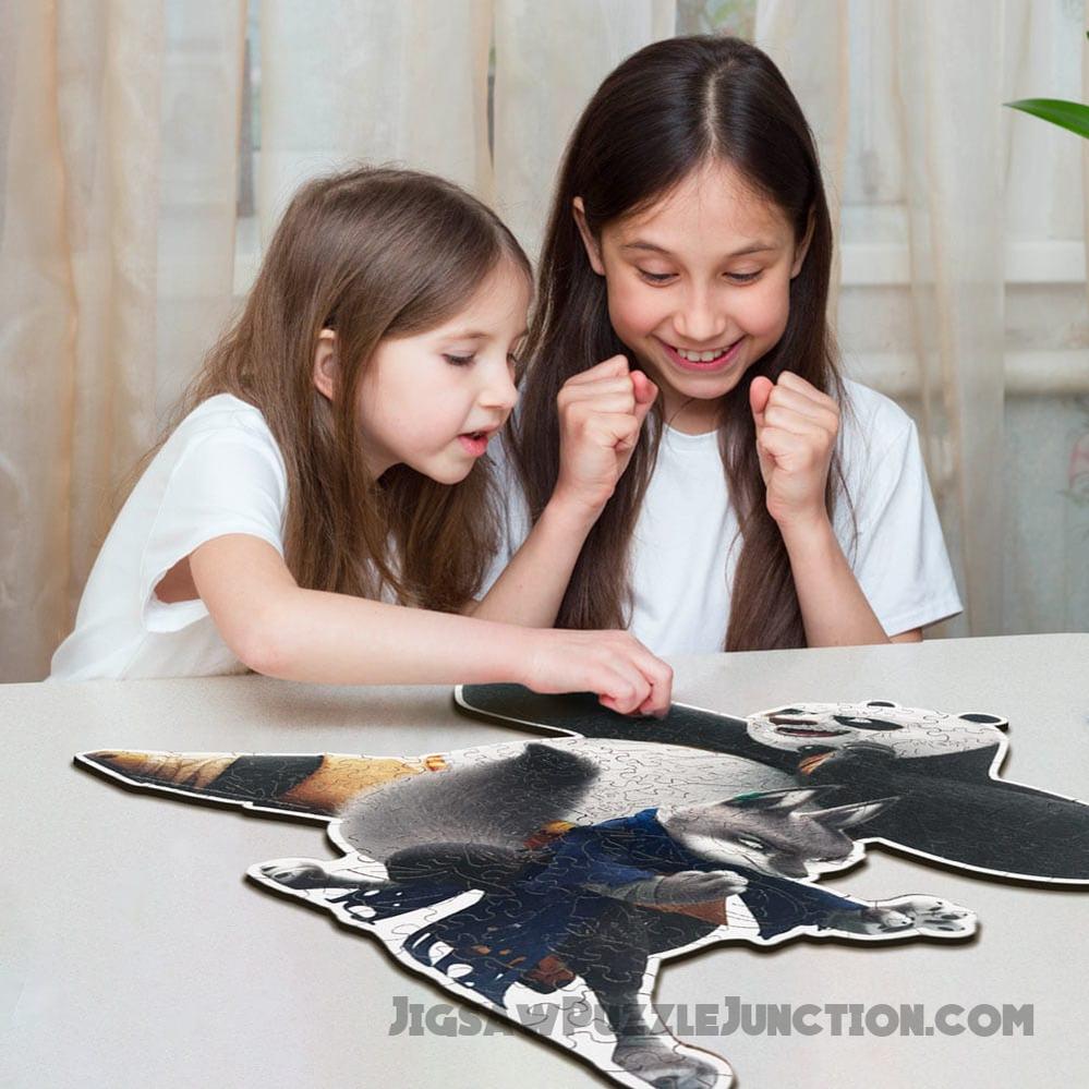 Train Hard Battle Easy - Wooden Jigsaw Puzzle