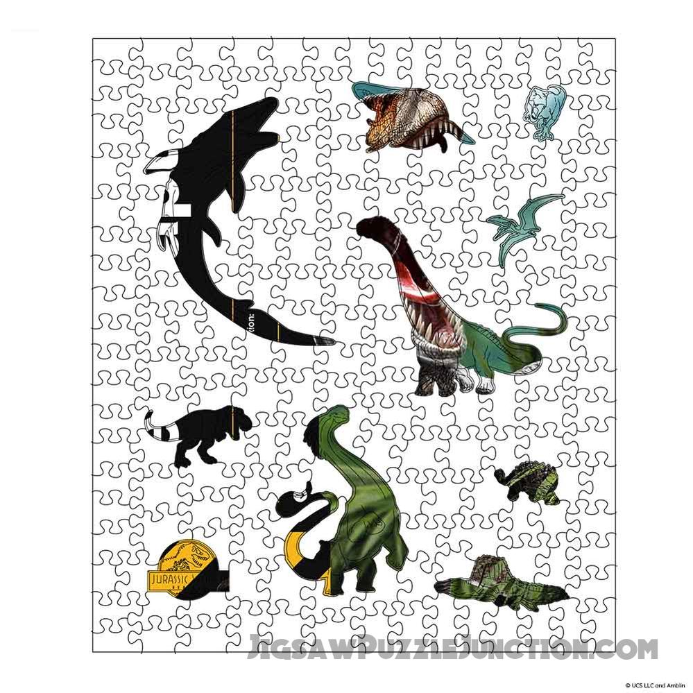 Velociraptor - Wooden Jigsaw Puzzle