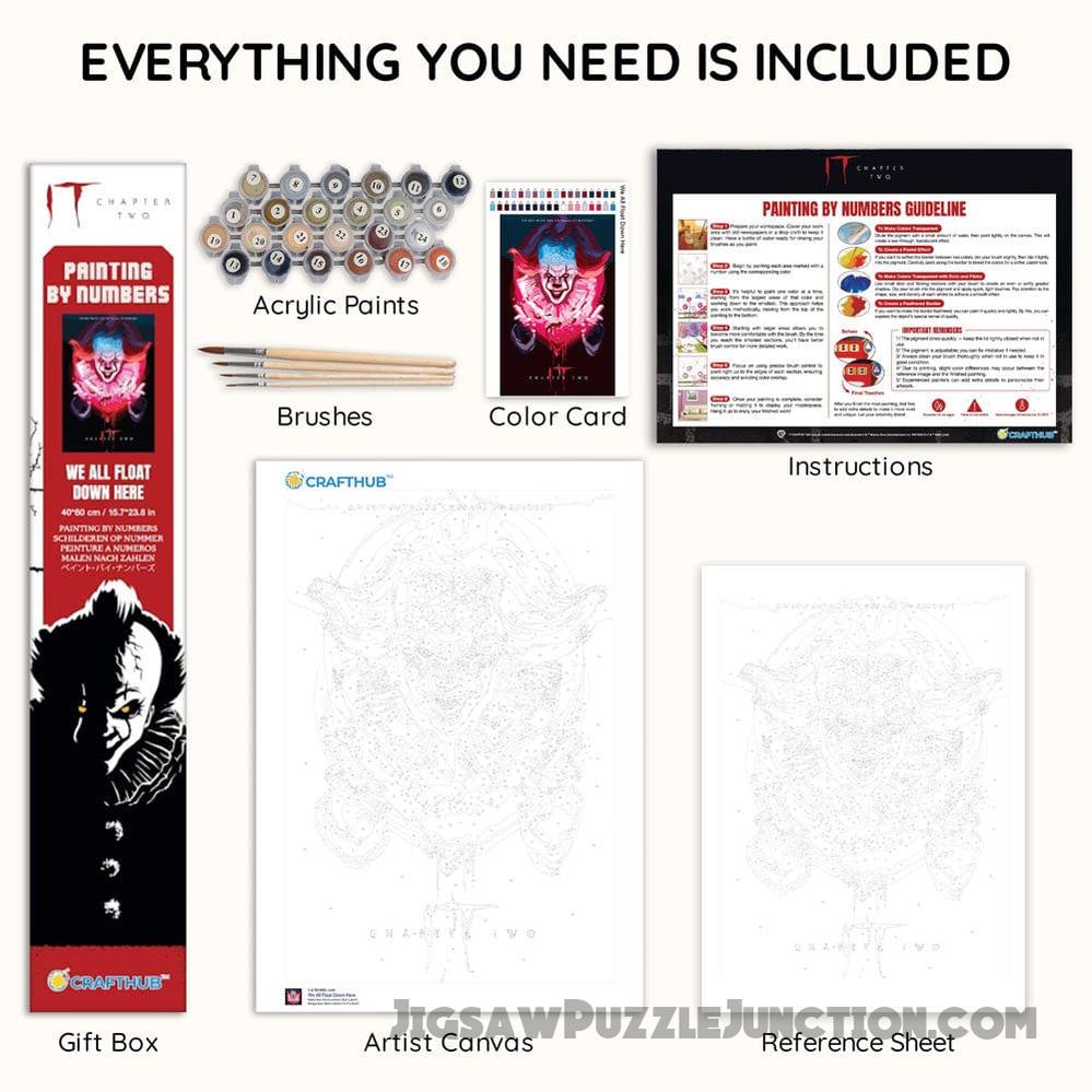 We All Float Down Here - Paint By Numbers Kit