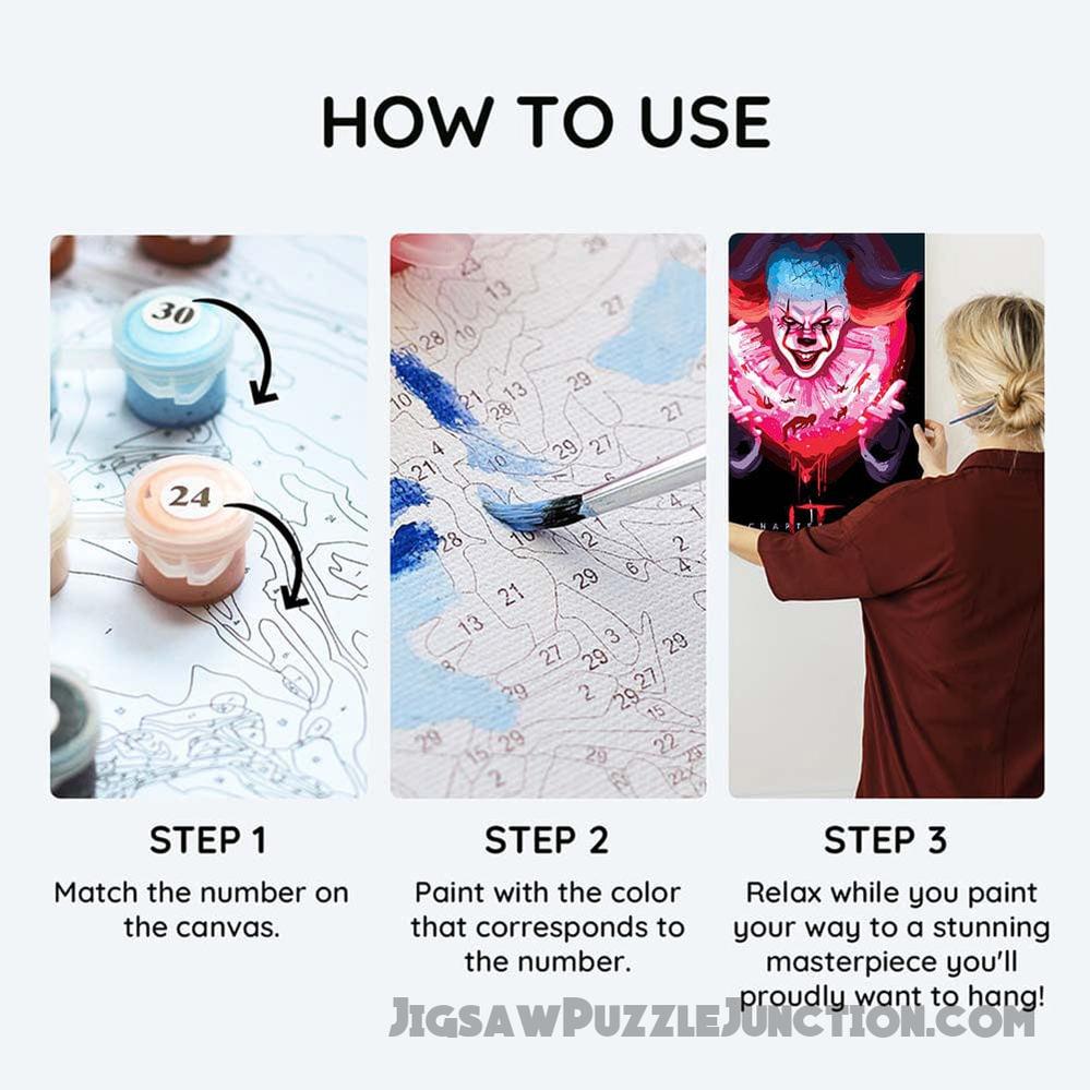 We All Float Down Here - Paint By Numbers Kit