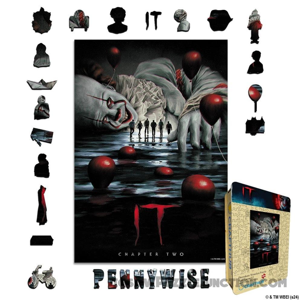 We All Float Down Here - Wooden Jigsaw Puzzle