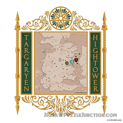 Westeros War Map - Jigsaw Puzzle