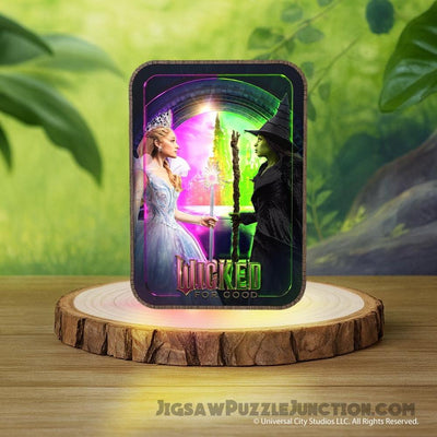 Wicked: For Good - 3D DIY Wooden Puzzle Night Lamp