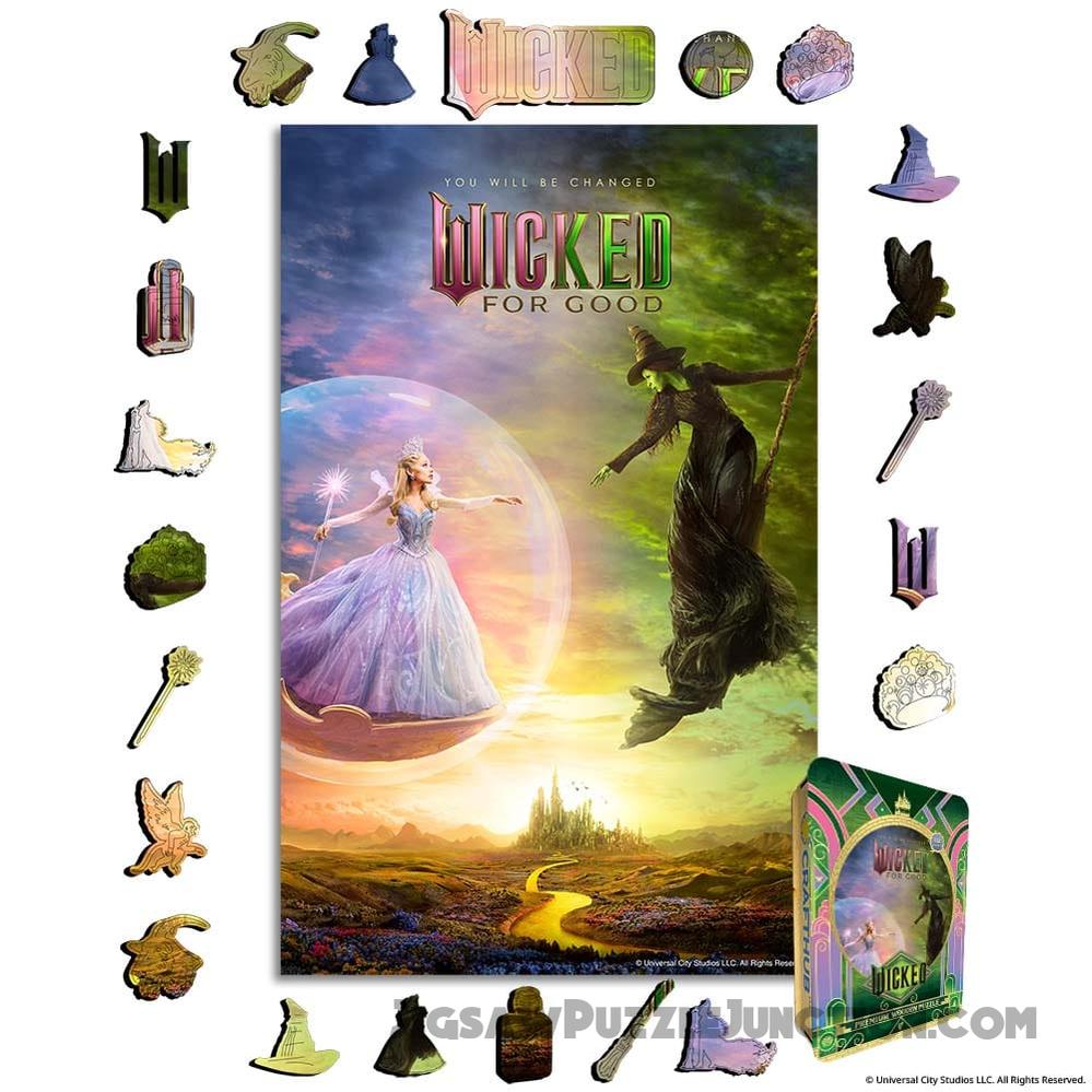 Wicked For Good - Wooden Jigsaw Puzzle