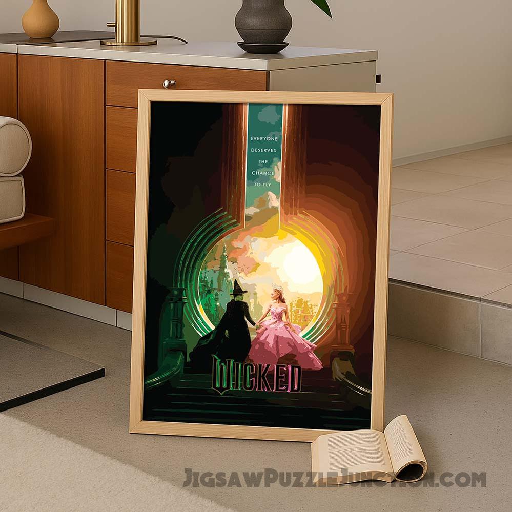 Wicked: Journey to the Emerald City - Paint By Numbers Kit