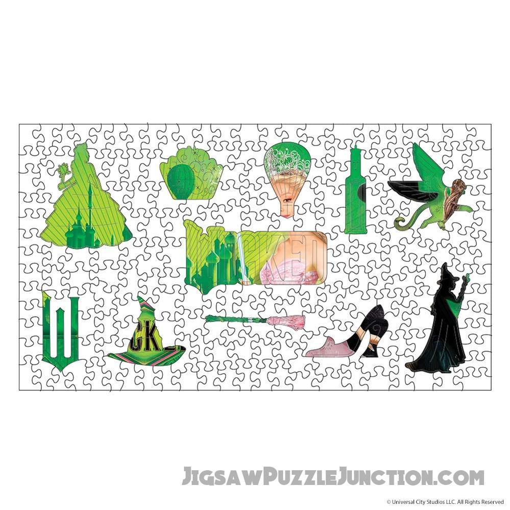 Wicked Welcome To Oz - Wooden Jigsaw Puzzle