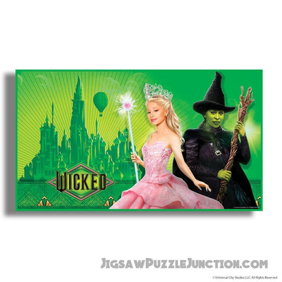 Wicked Welcome To Oz - Wooden Jigsaw Puzzle