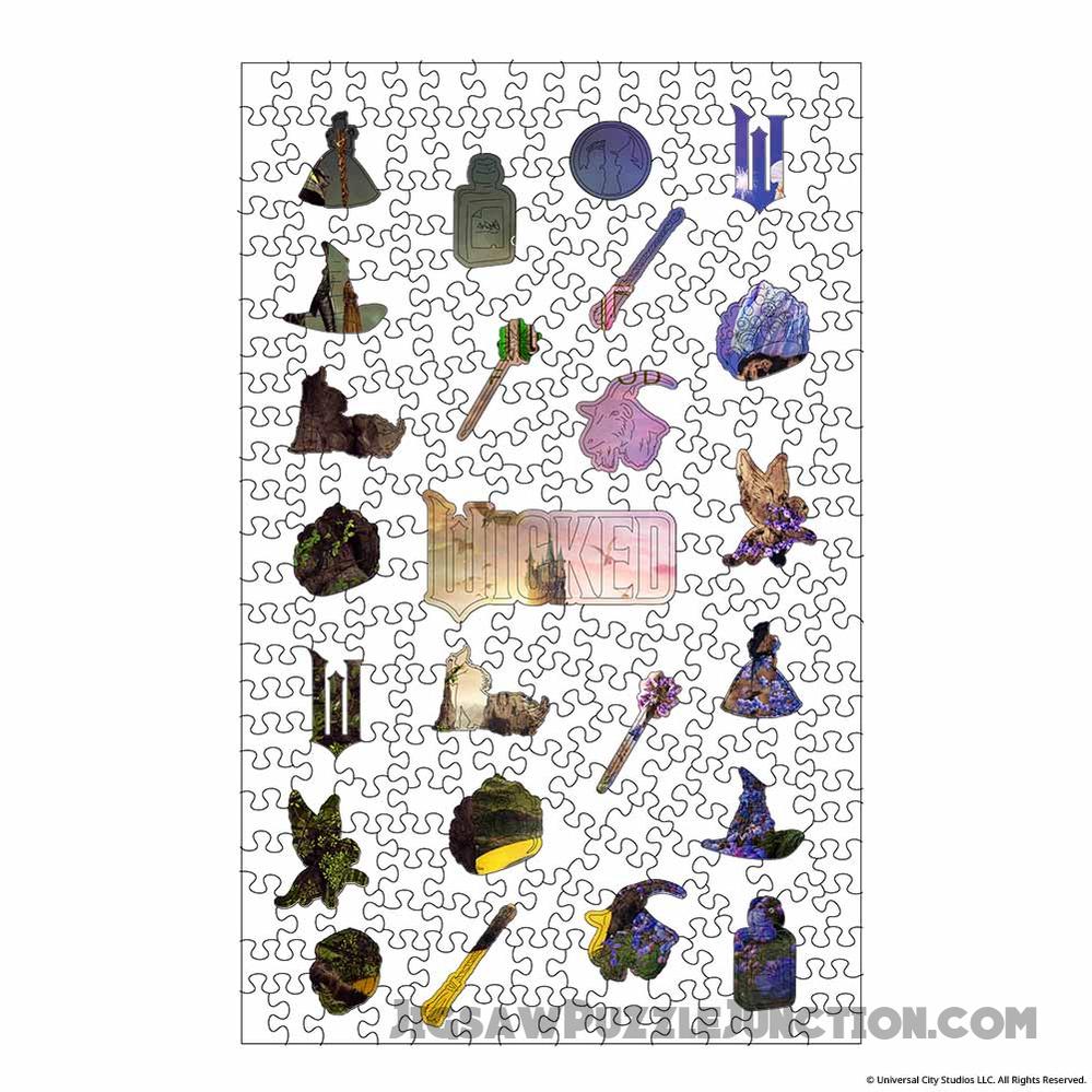 Wicked - You will be changed - Wooden Jigsaw Puzzle