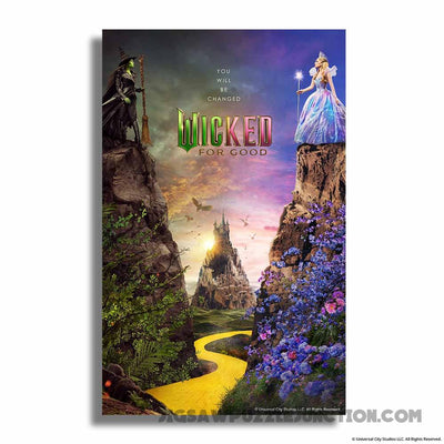 Wicked - You will be changed - Wooden Jigsaw Puzzle