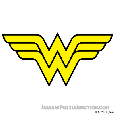 Wonder Women Logo Wooden Jigsaw Puzzle