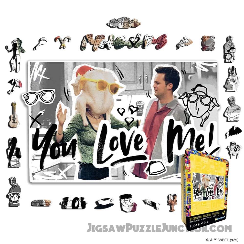 You Love Me - Wooden Jigsaw Puzzle
