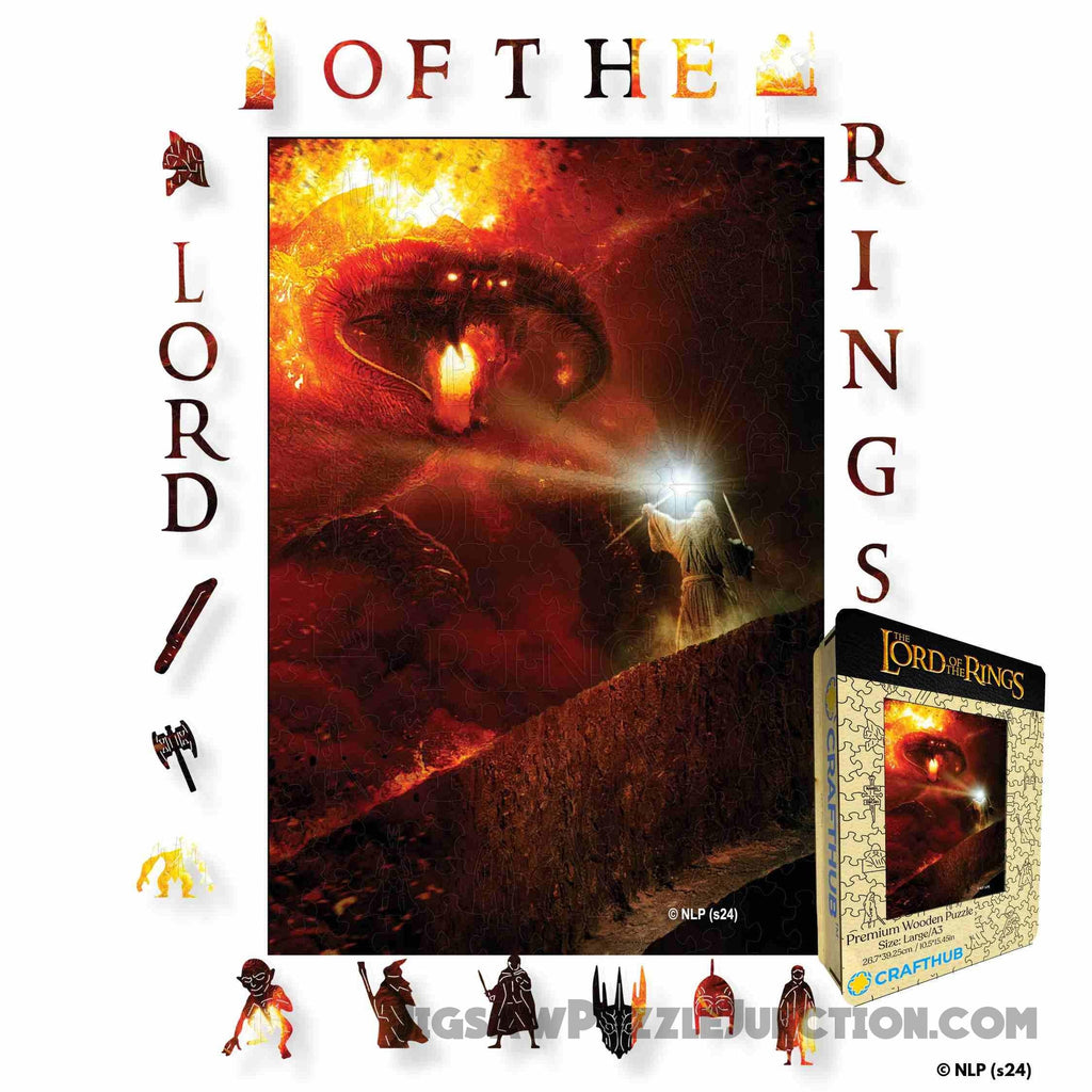 You Shall Not Pass - Wooden Jigsaw Puzzle